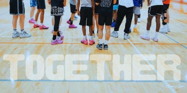 Young players at Metro DFW Basketball camp